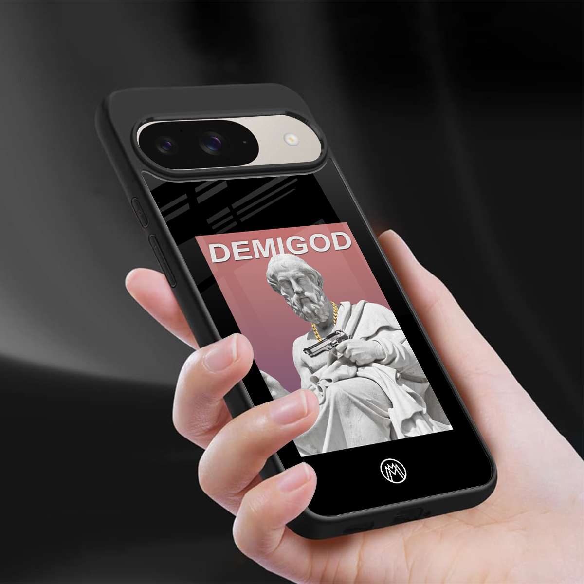 dope socerates back phone cover | glass case for google pixel 9