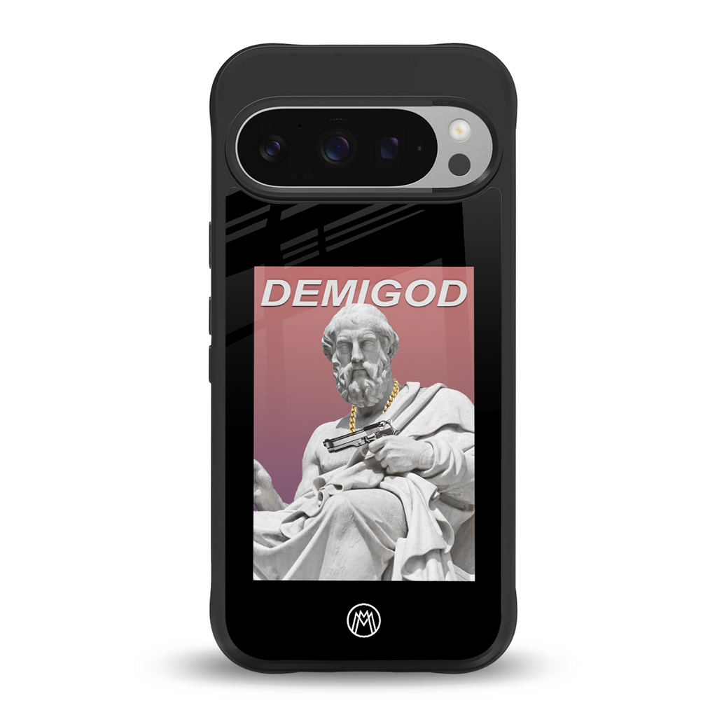 dope socerates back phone cover | glass case for google pixel 9 pro