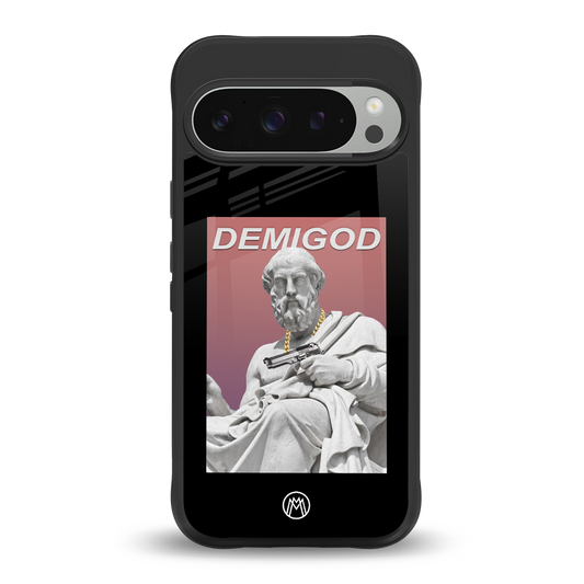 dope socerates back phone cover | glass case for google pixel 9 pro xl