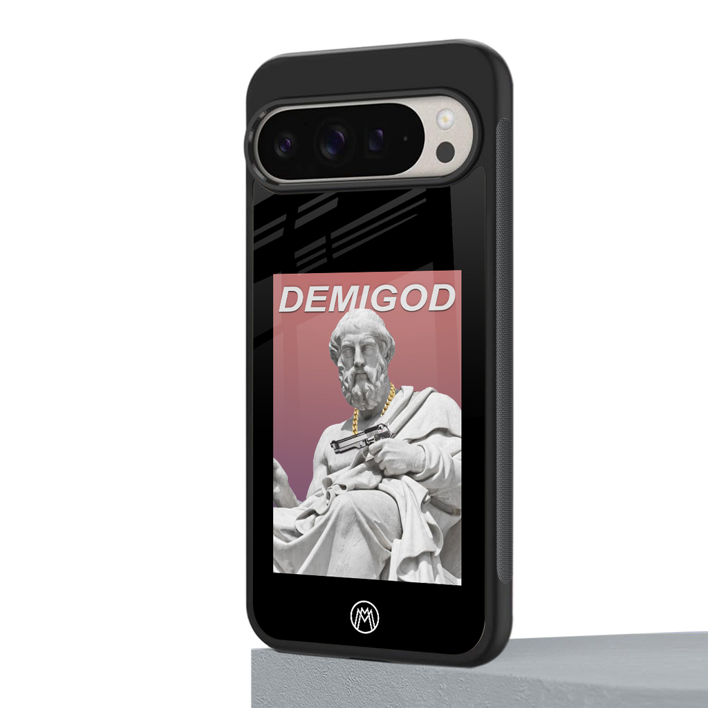 dope socerates back phone cover | glass case for google pixel 9 pro