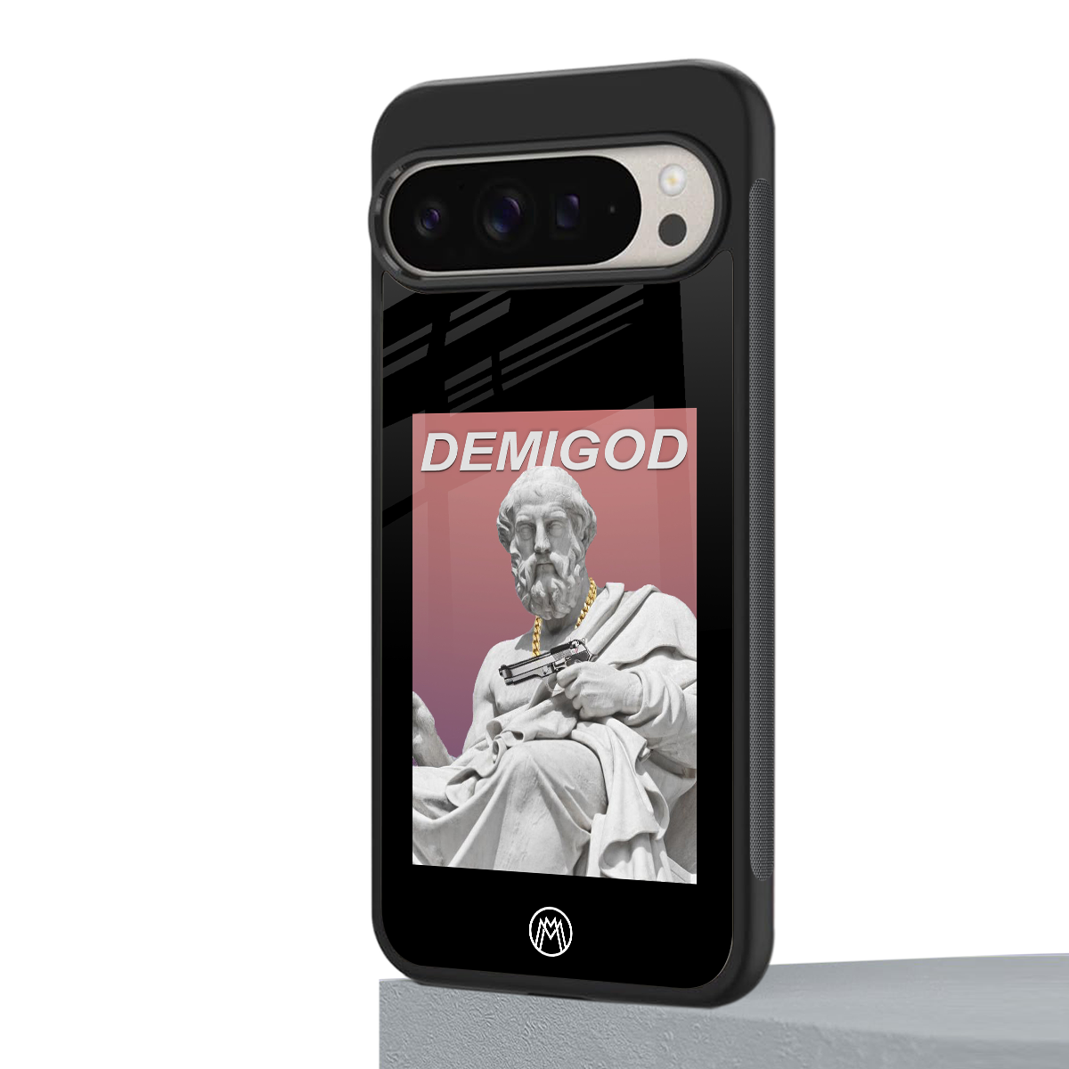 dope socerates back phone cover | glass case for google pixel 9 pro