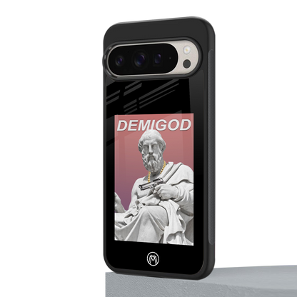 dope socerates back phone cover | glass case for google pixel 9 pro xl