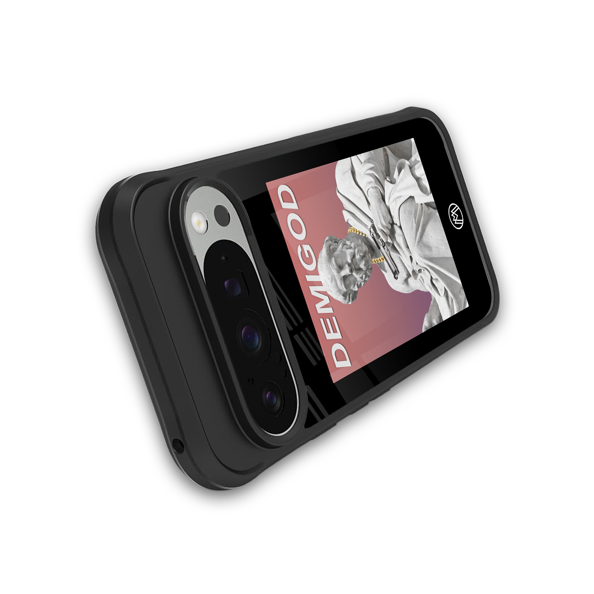 dope socerates back phone cover | glass case for google pixel 9 pro