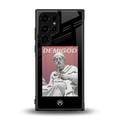 dope socerates back phone cover | glass case for samsung galaxy s23 ultra