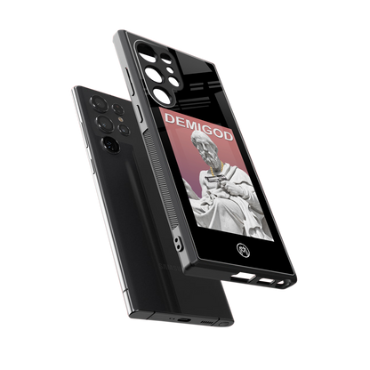 dope socerates back phone cover | glass case for samsung galaxy s23 ultra