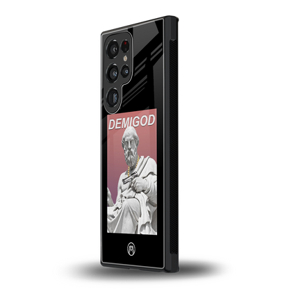 dope socerates back phone cover | glass case for samsung galaxy s24 ultra