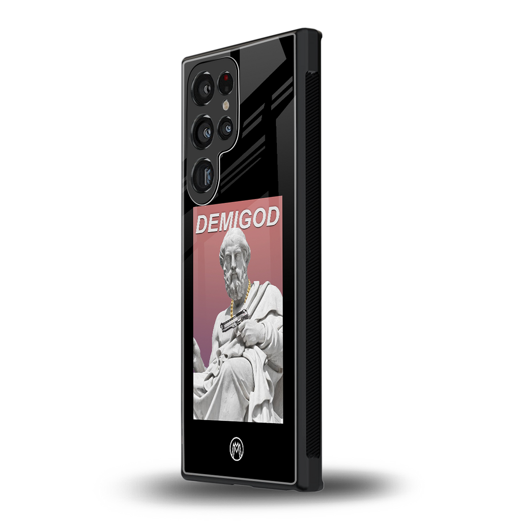 dope socerates back phone cover | glass case for samsung galaxy s23 ultra