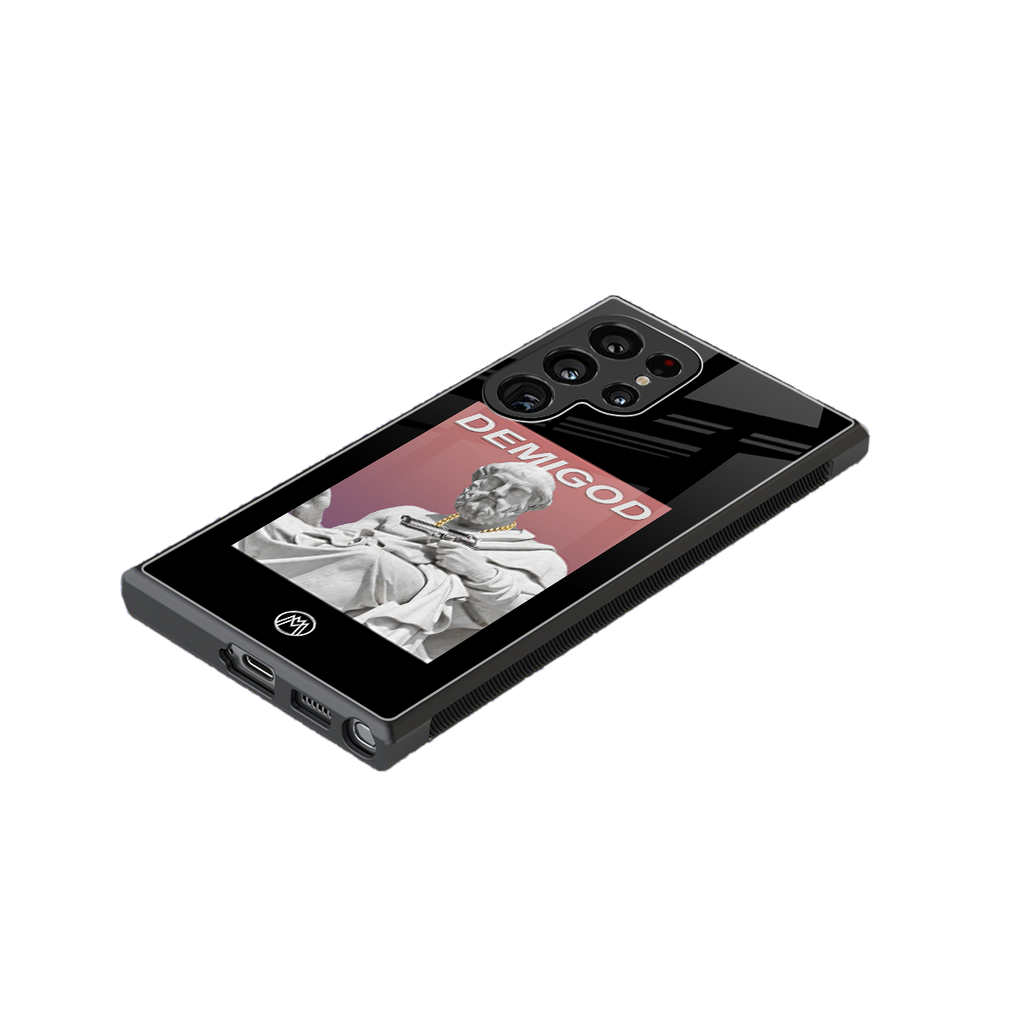 dope socerates back phone cover | glass case for samsung galaxy s23 ultra