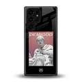 dope socerates back phone cover | glass case for samsung galaxy s25 ultra