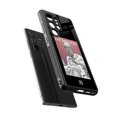 dope socerates back phone cover | glass case for samsung galaxy s25 ultra