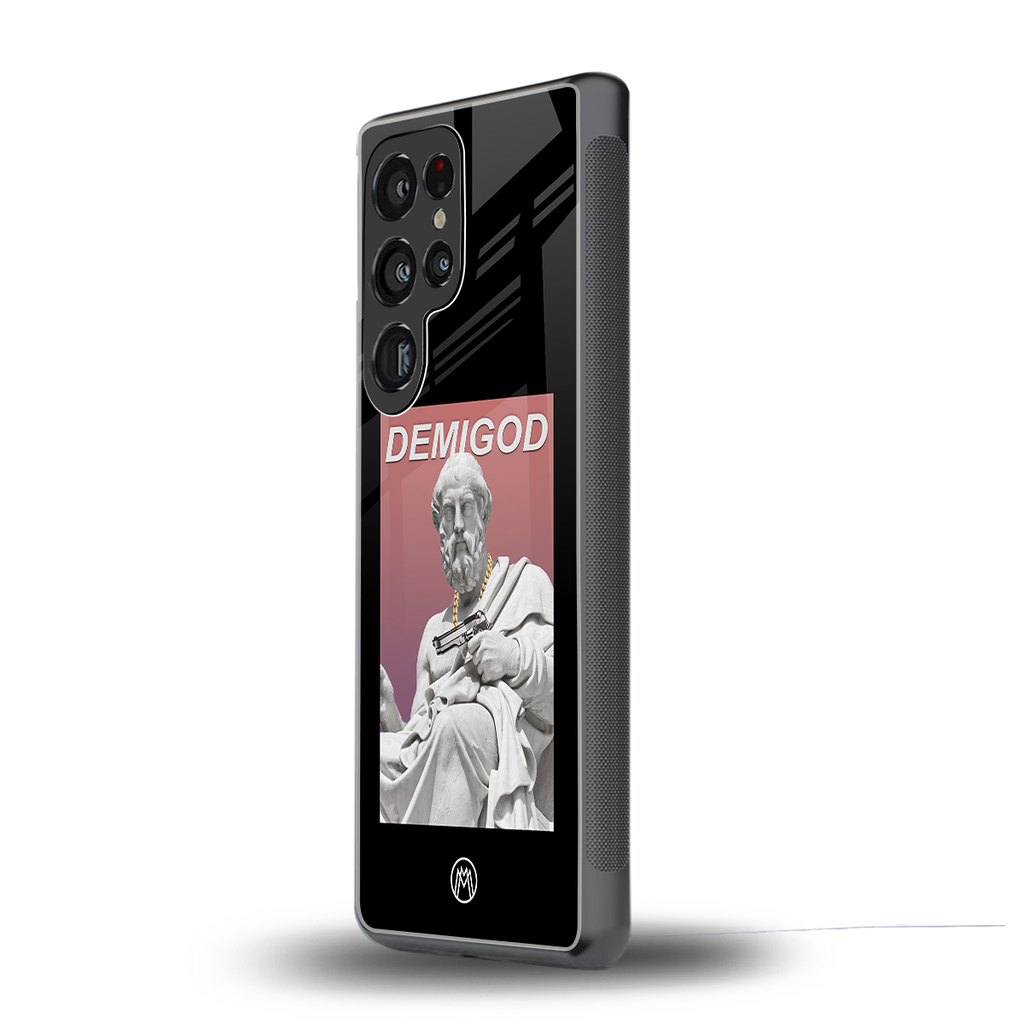 dope socerates back phone cover | glass case for samsung galaxy s25 ultra