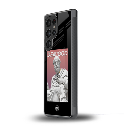 dope socerates back phone cover | glass case for samsung galaxy s25 ultra
