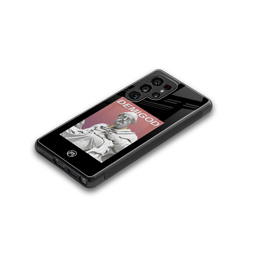 dope socerates back phone cover | glass case for samsung galaxy s25 ultra