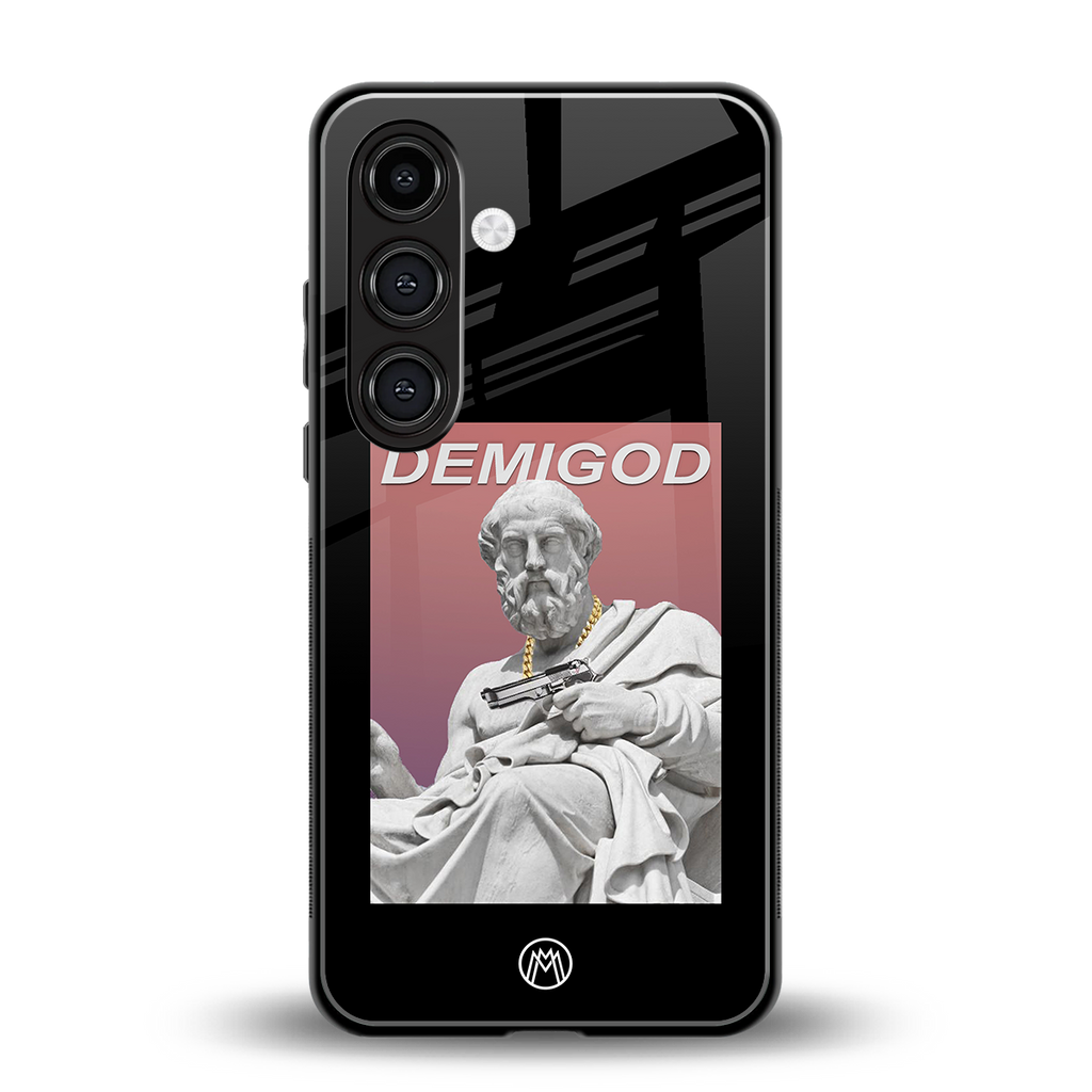 dope socerates back phone cover | glass case for samsung galaxy s23 plus