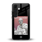 dope socerates back phone cover | glass case for samsung galaxy s23 plus