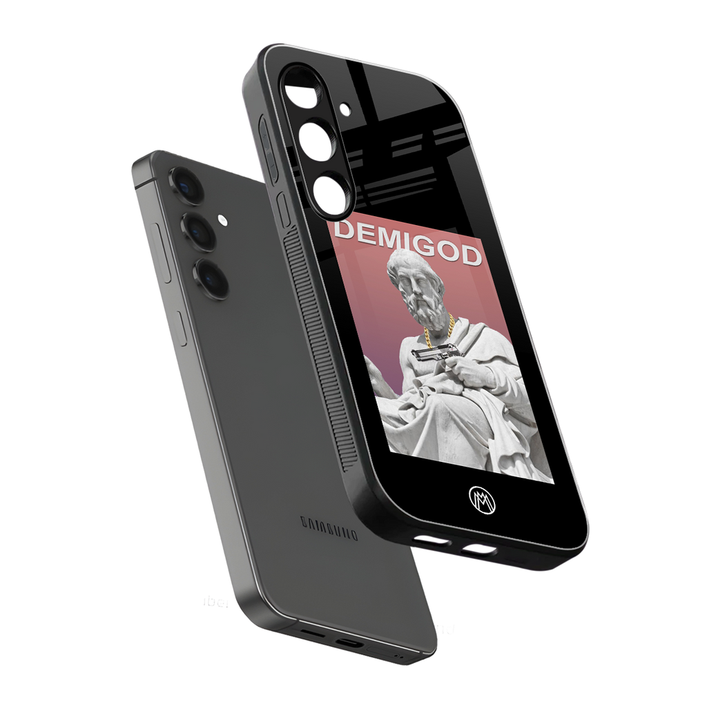 dope socerates back phone cover | glass case for samsung galaxy s23 plus