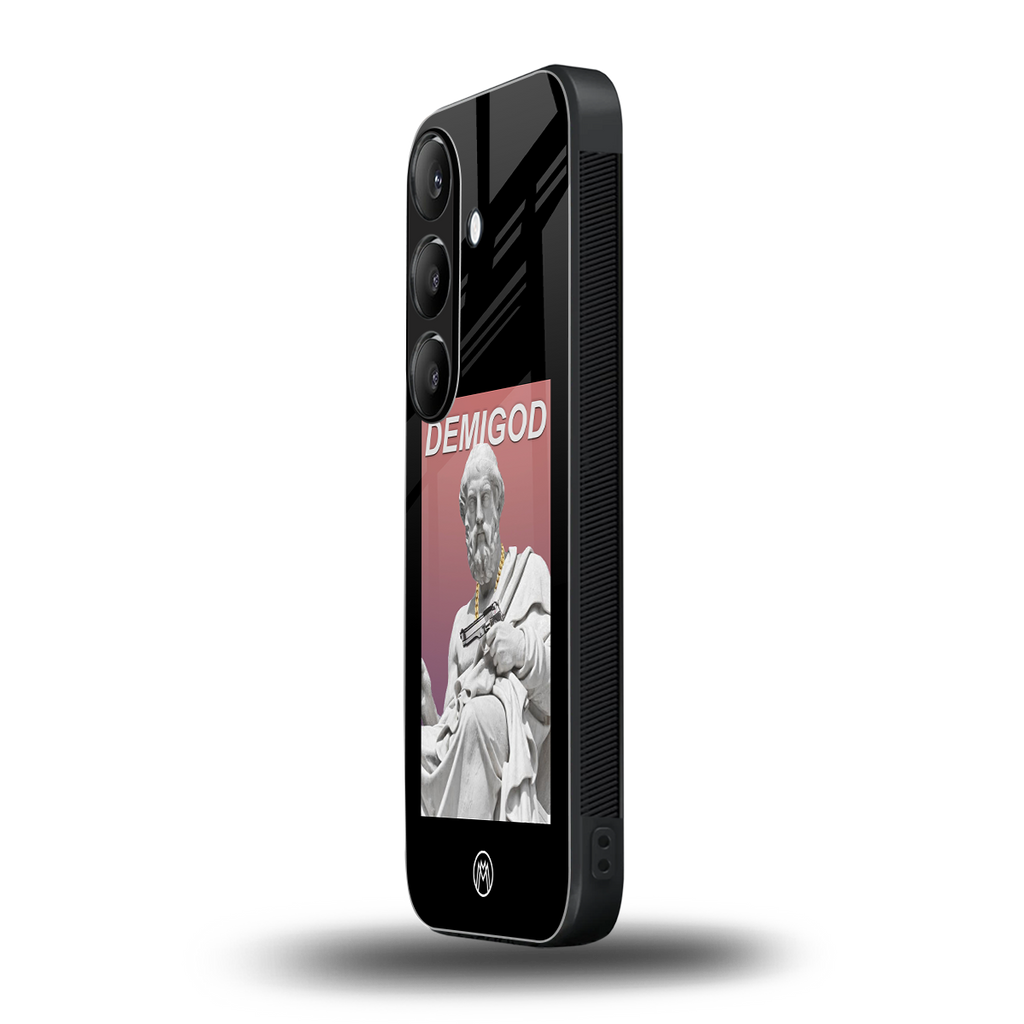 dope socerates back phone cover | glass case for samsung galaxy s23 plus