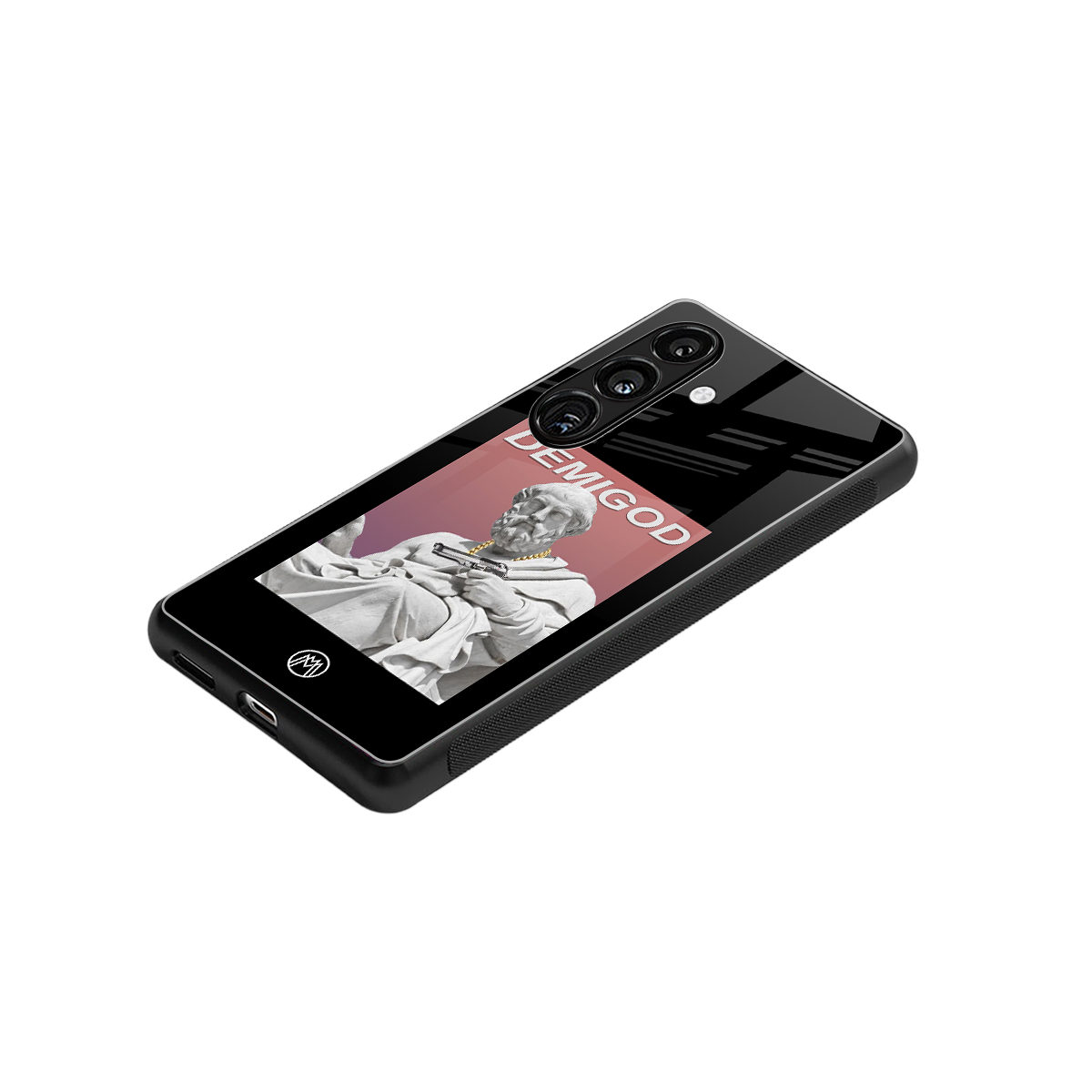 dope socerates back phone cover | glass case for samsung galaxy s24 fe