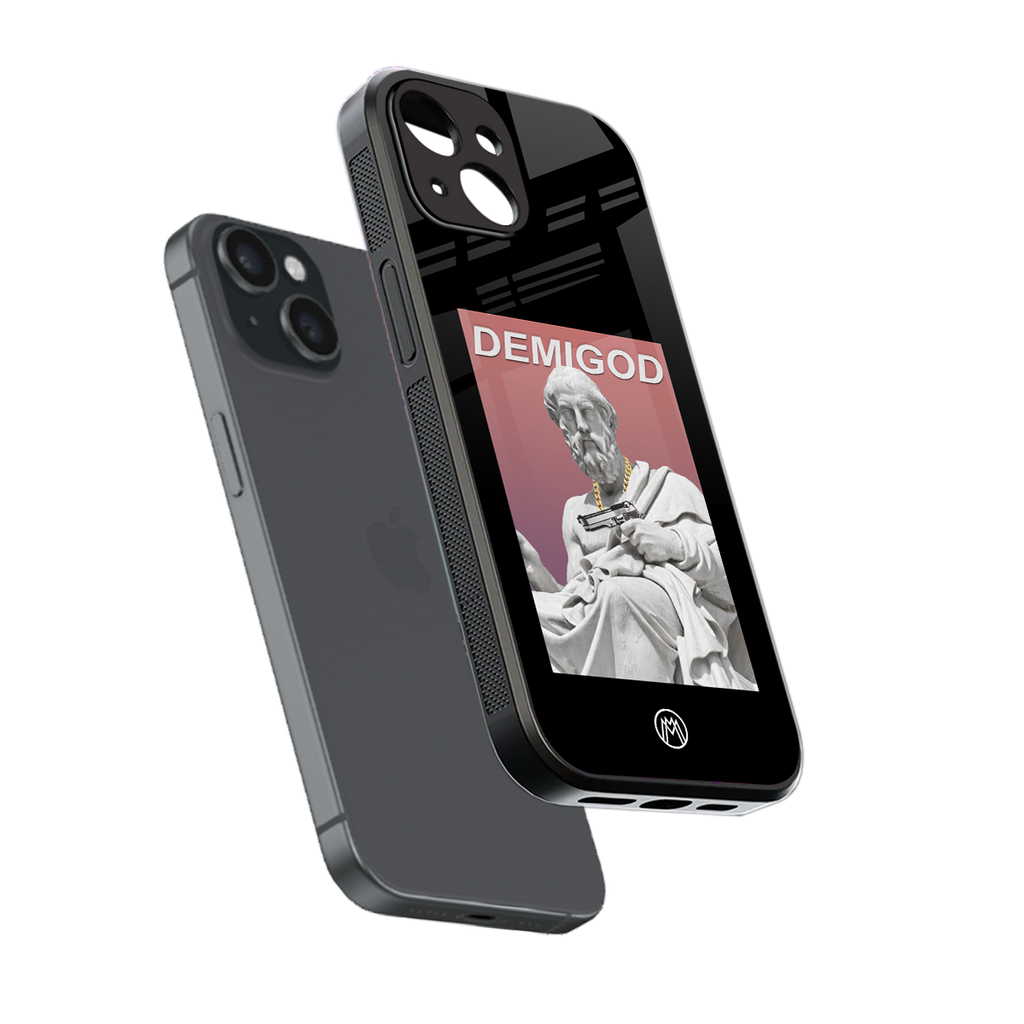dope socerates back phone cover | glass case for iphone 15