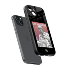 dope socerates back phone cover | glass case for iphone 15