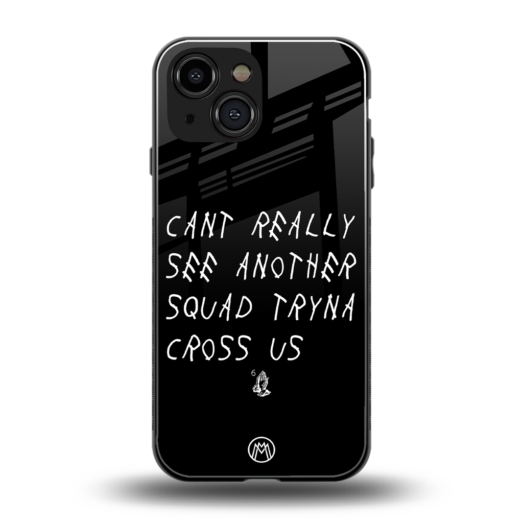 dope squad back phone cover | glass case for iphone 13 mini