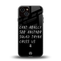 dope squad back phone cover | glass case for iphone 13