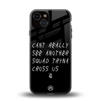 dope squad back phone cover | glass case for iphone 13