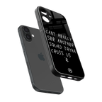 dope squad back phone cover | glass case for iphone 16 plus