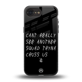 dope squad back phone cover | glass case for iphone 16e