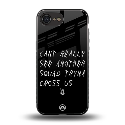 dope squad back phone cover | glass case for iphone 16e