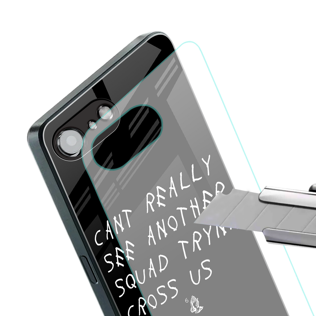 dope squad back phone cover | glass case for iphone 16e