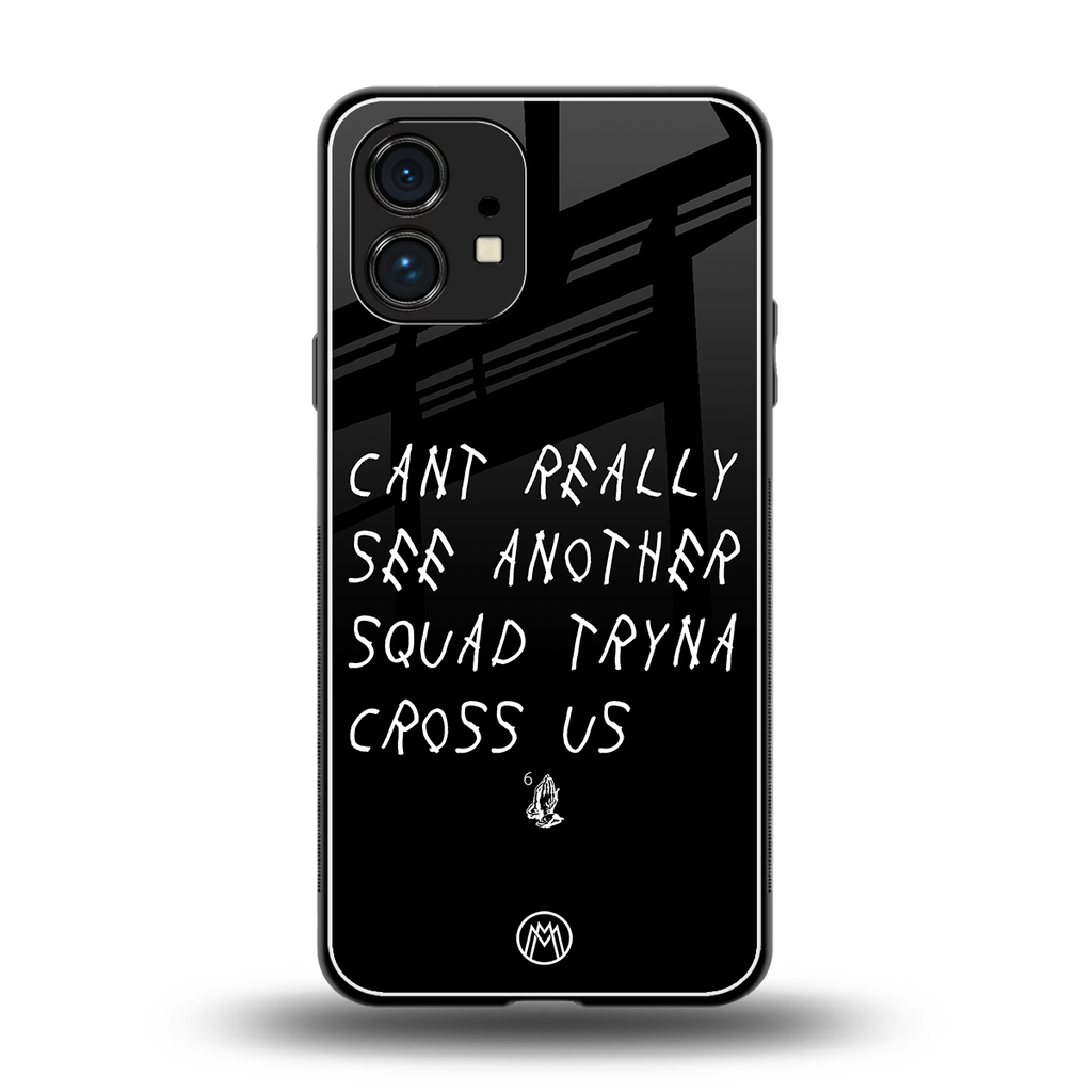 dope squad back phone cover | glass case for nothing phone 1