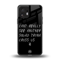 dope squad back phone cover | glass case for nothing phone 2