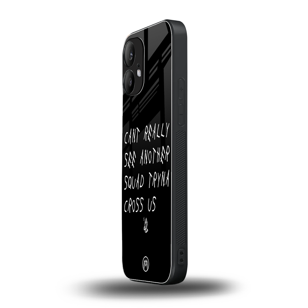 dope squad back phone cover | glass case for nothing phone 2