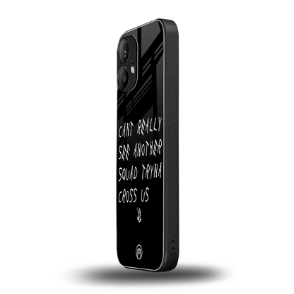 dope squad back phone cover | glass case for nothing phone 2