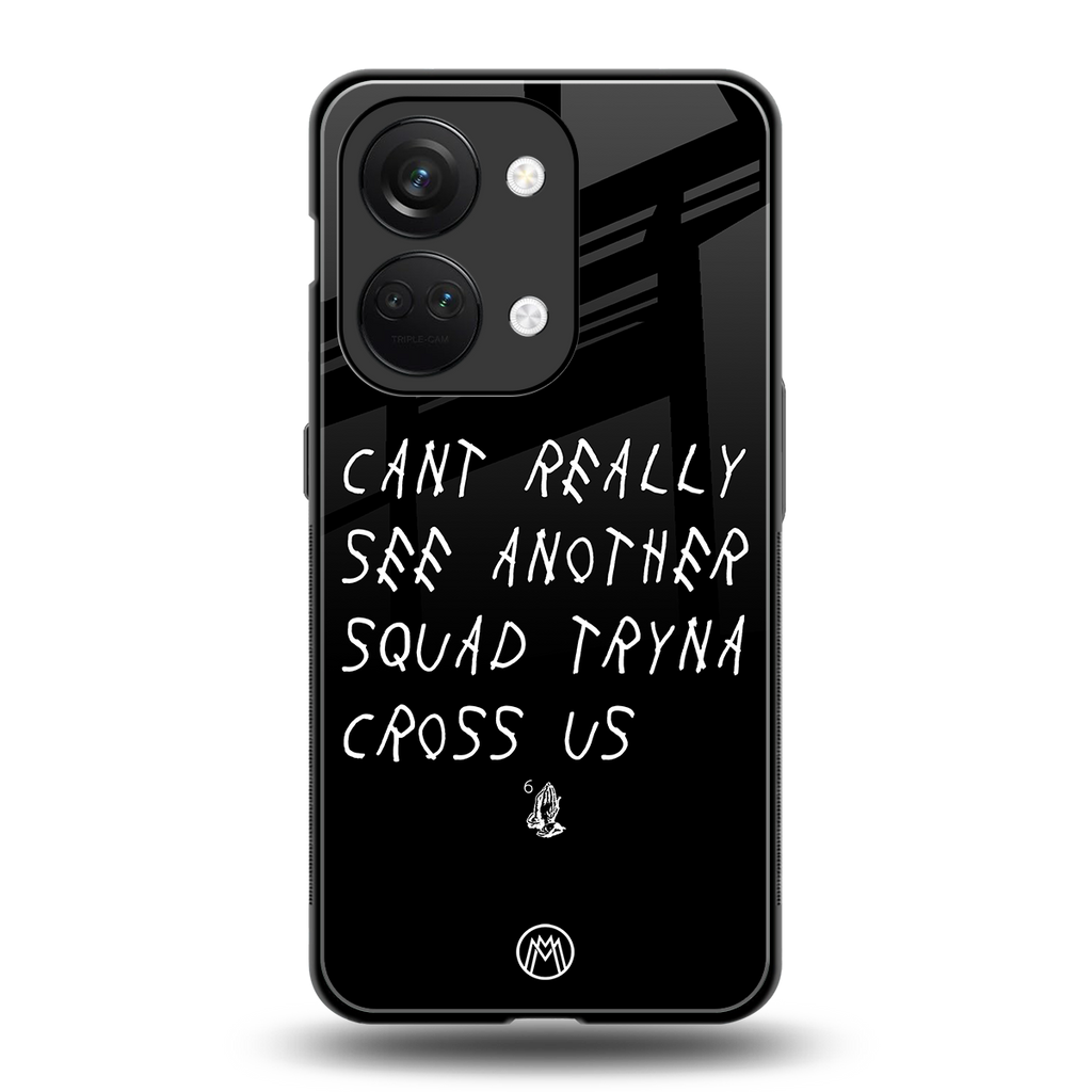 dope squad back phone cover | glass case for oneplus nord 3