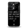 dope squad back phone cover | glass case for oneplus nord 3