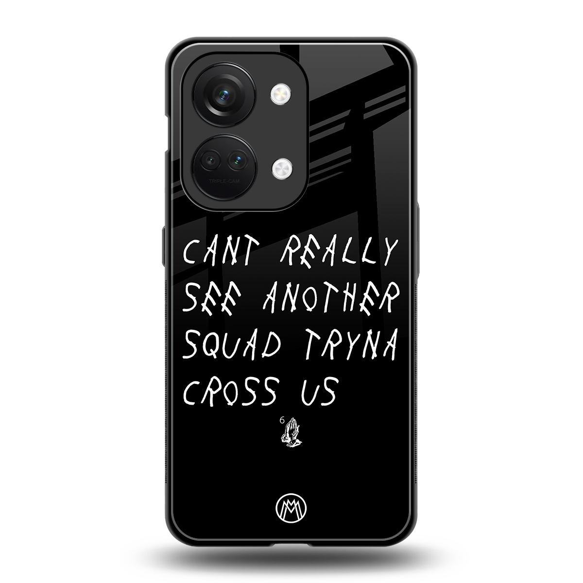 dope squad back phone cover | glass case for oneplus nord 3