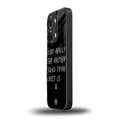 dope squad back phone cover | glass case for oneplus nord 3