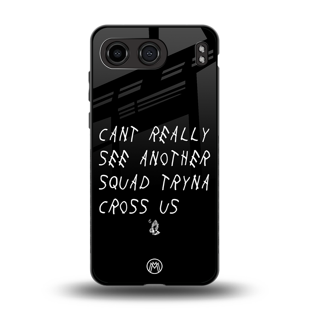 dope squad back phone cover | glass case for oneplus nord 4