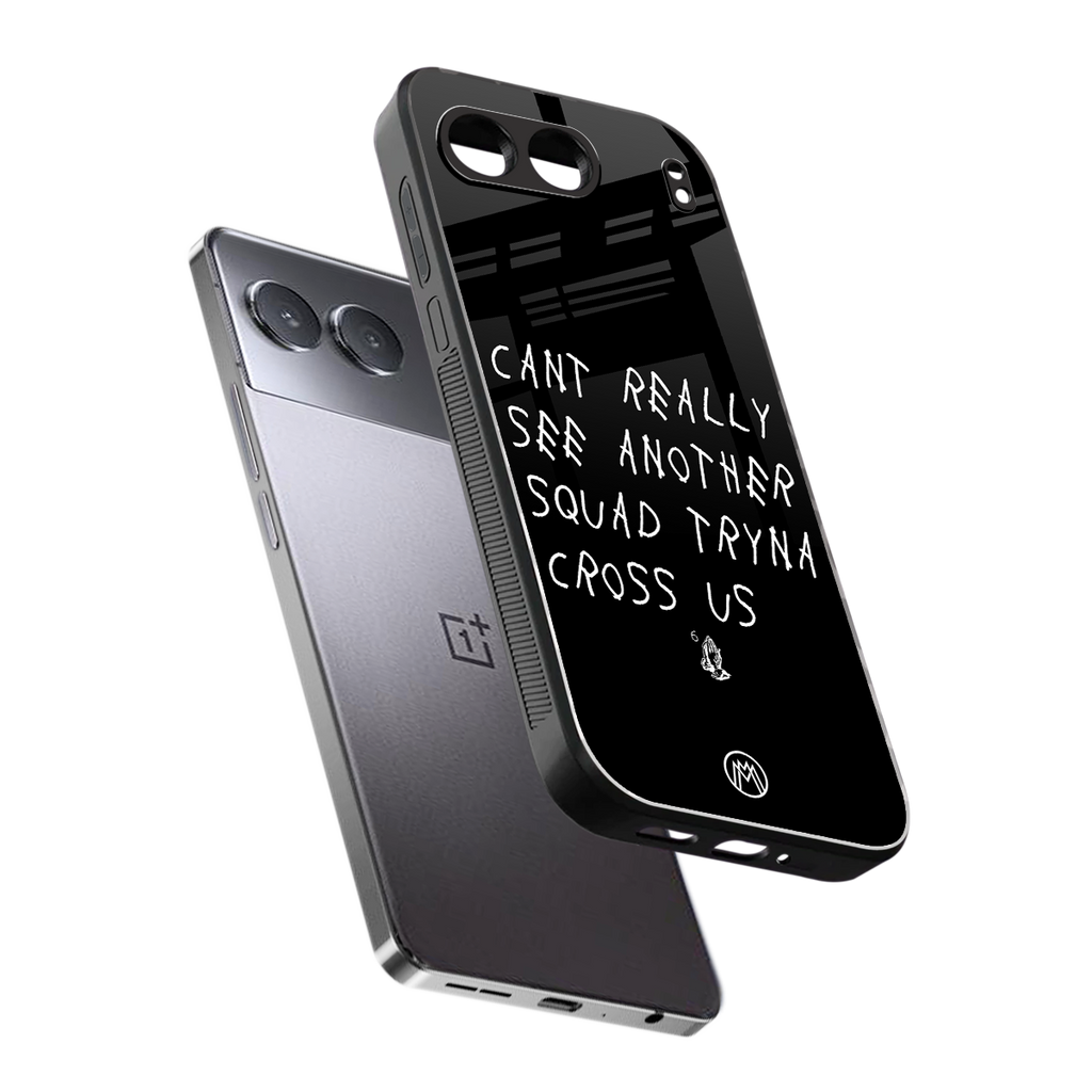 dope squad back phone cover | glass case for oneplus nord 4