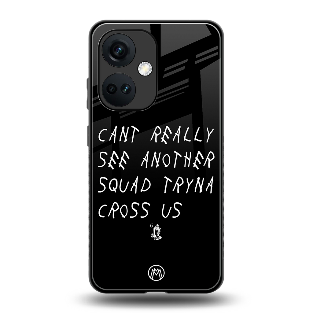 dope squad back phone cover | glass case for oneplus nord ce 3