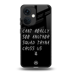 dope squad back phone cover | glass case for oneplus nord ce 3