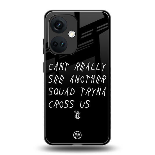 dope squad back phone cover | glass case for oneplus nord ce 3