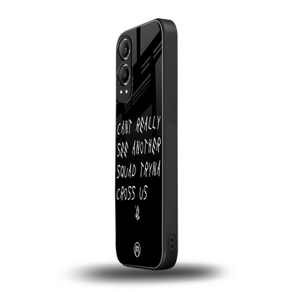 dope squad back phone cover | glass case for oneplus nord ce 4 lite