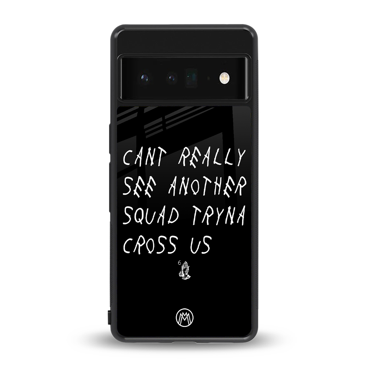 dope squad back phone cover | glass case for google pixel 6 pro