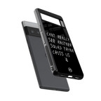 dope squad back phone cover | glass case for google pixel 6 pro