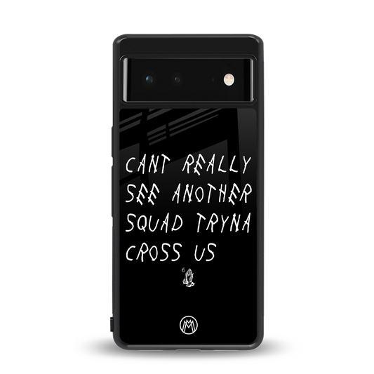 dope squad back phone cover | glass case for Google Pixel 6A
