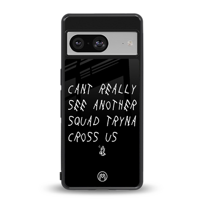 dope squad back phone cover | glass case for Google Pixel 8