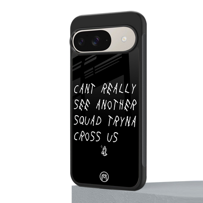 dope squad back phone cover | glass case for google pixel 9